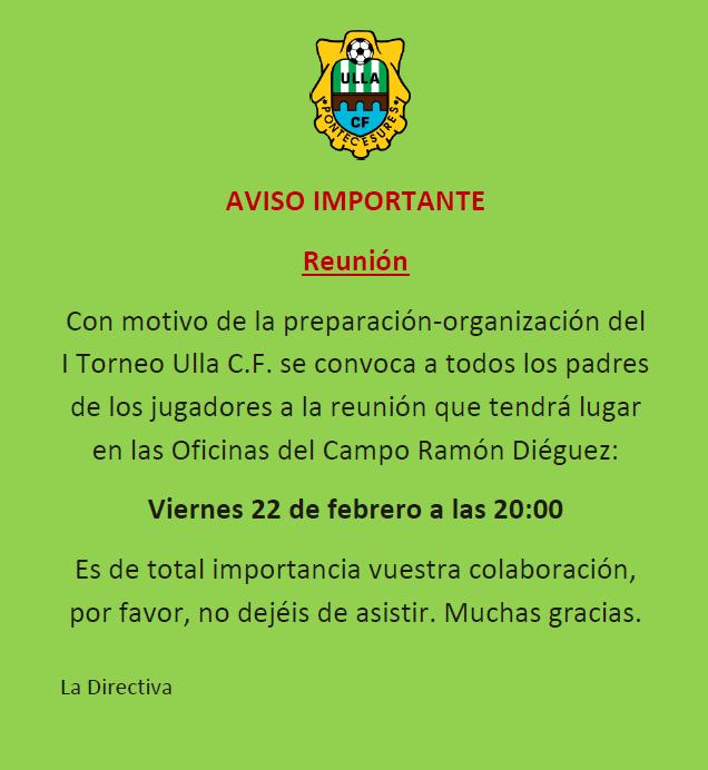 Aviso Importante