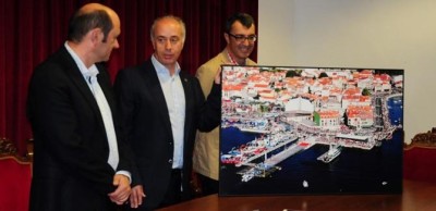 Vilanova presentación de fotografías de la salida de la Vuelta C