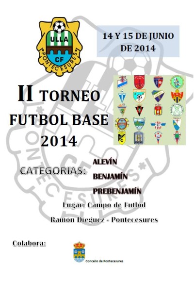 Novo cartel II torneo Ulla 2014 4