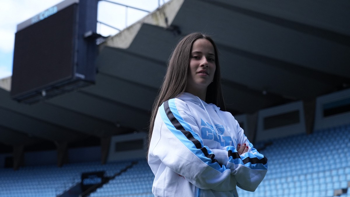 Noa García Mosquera, a defensa cesureña do Celta Feminino B
