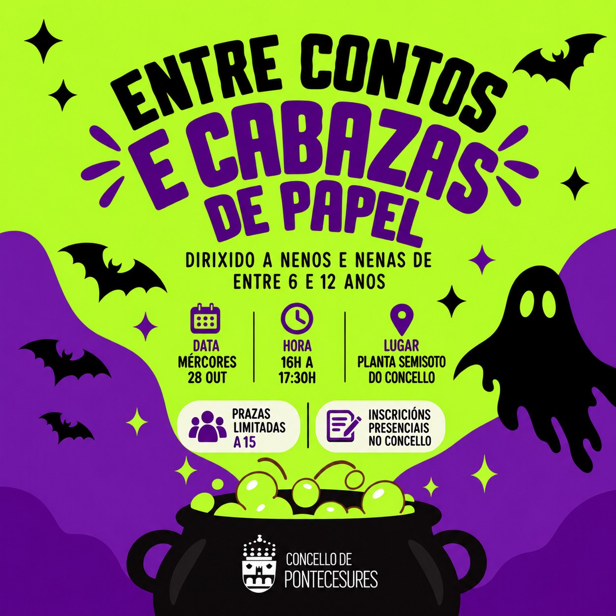 Cartel do obradoiro de Samaín